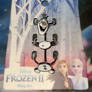Frozen 2 Olaf Ring Set
